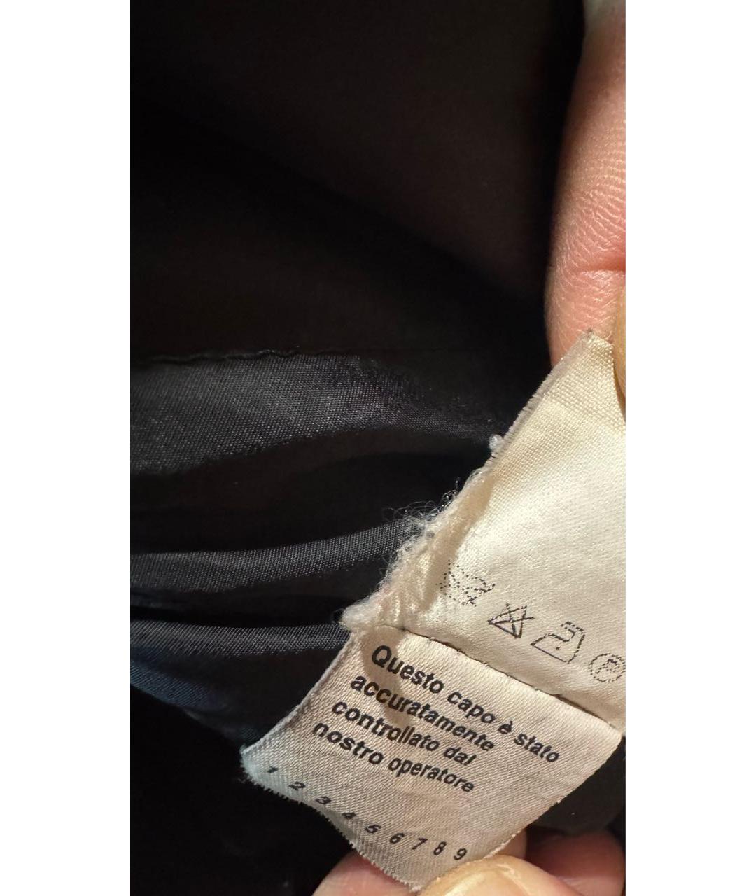 DOLCE&GABBANA Темно-синяя деним куртка, фото 7