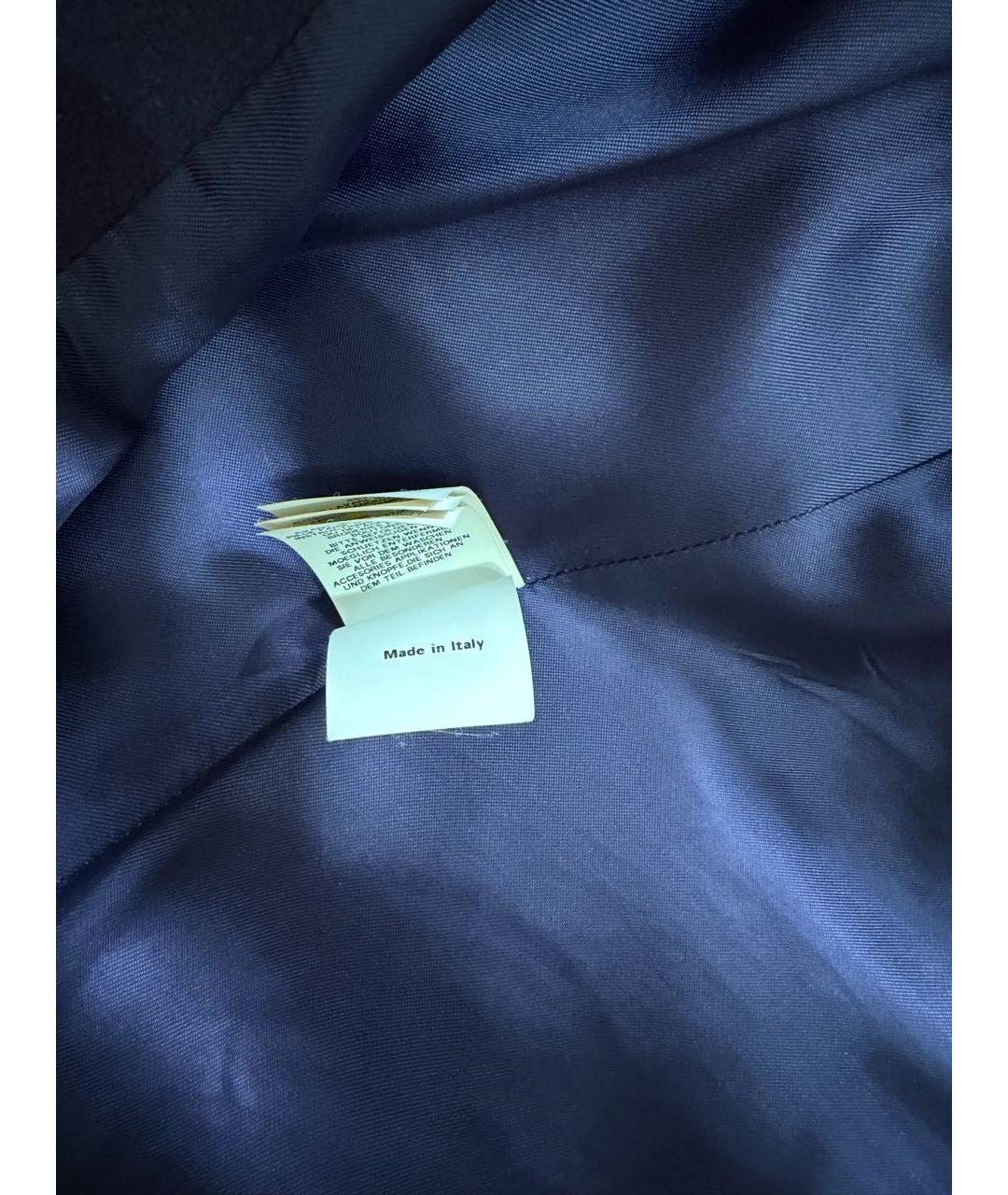 ALBERTA FERRETTI Фиолетовое шерстяное пальто, фото 5