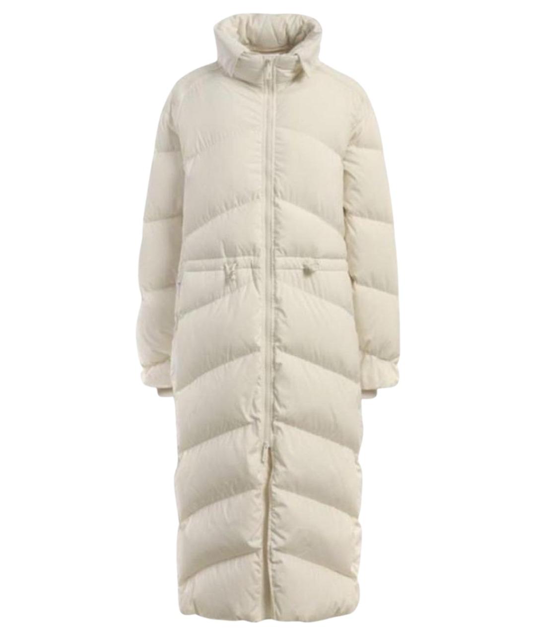 HERMES Белый пуховик, фото 1