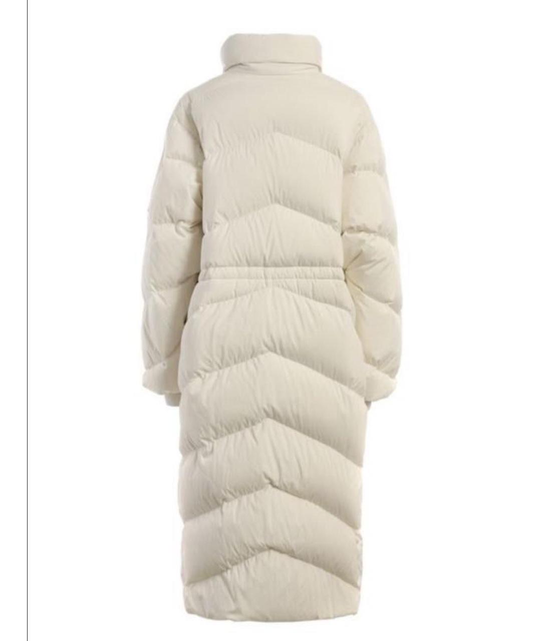 HERMES Белый пуховик, фото 2