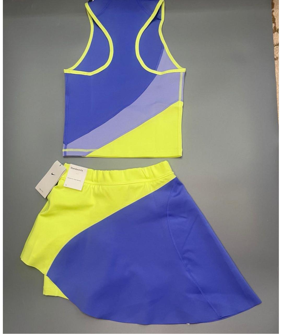 NIKE Синий синтетический спортивные костюмы, фото 2