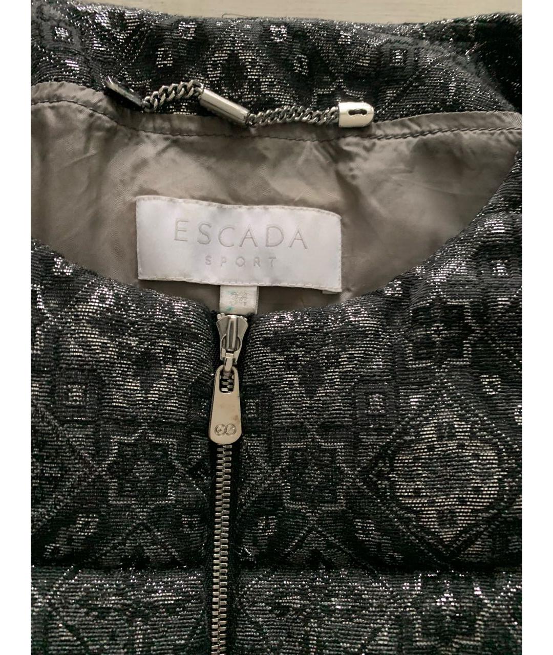 ESCADA Серая хлопковая куртка, фото 3