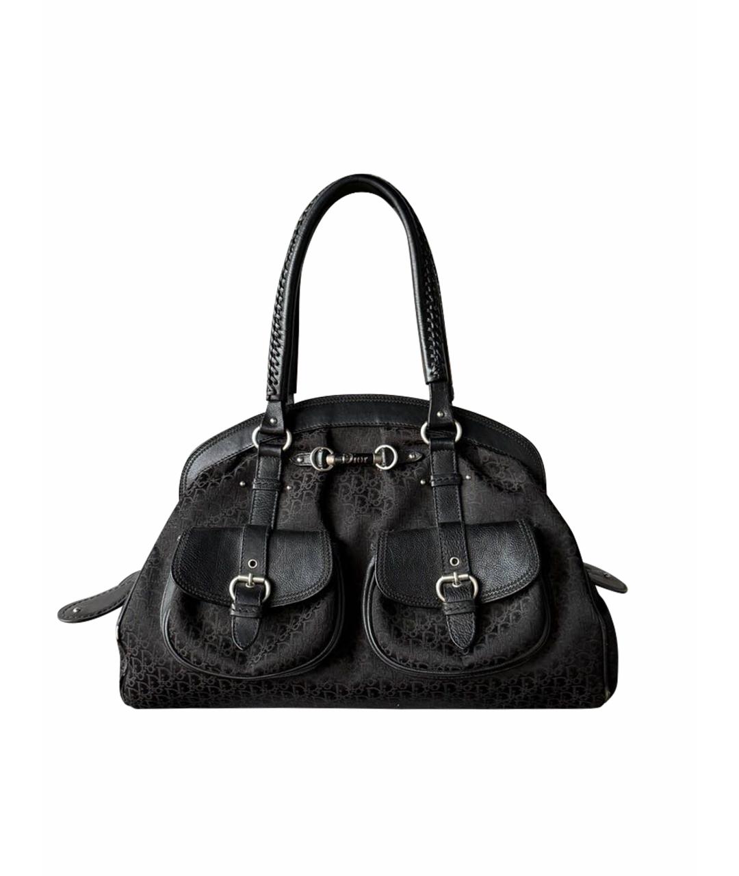 CHRISTIAN DIOR Черная сумка тоут, фото 1