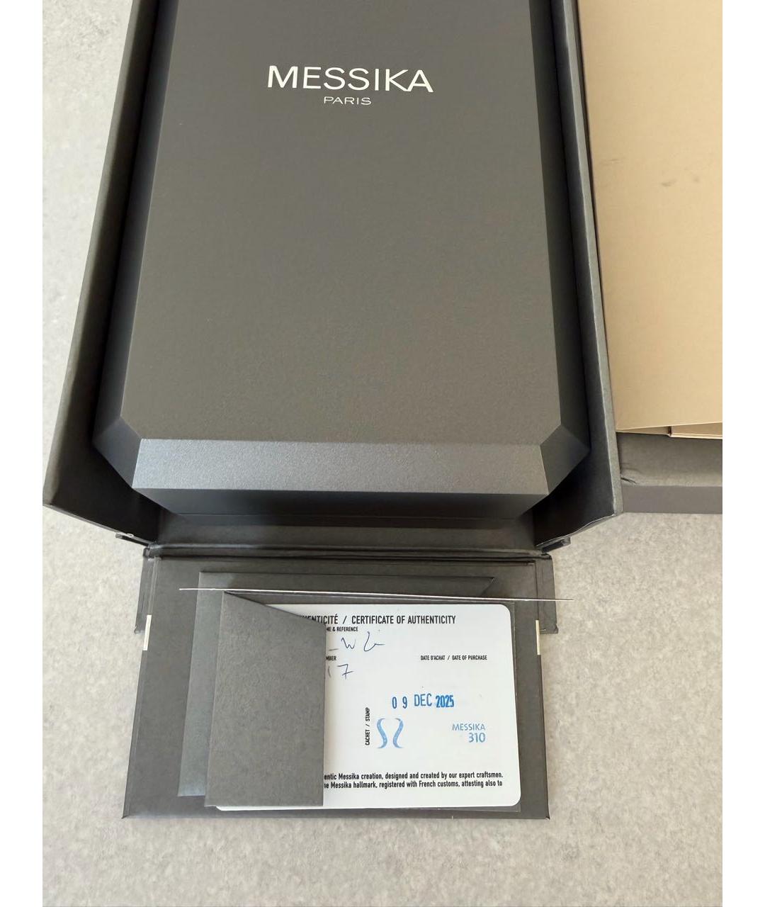 MESSIKA Серебряные серьги из белого золота, фото 7