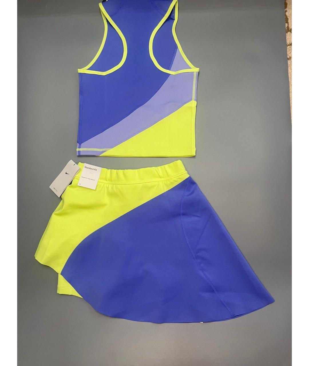 NIKE Синий синтетический спортивные костюмы, фото 2