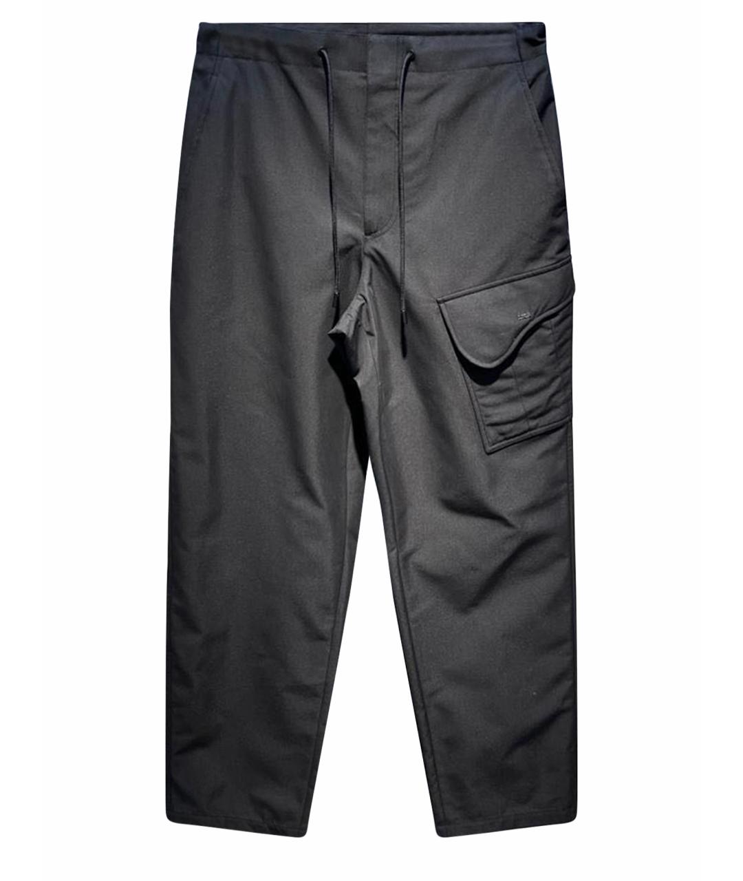 CHRISTIAN DIOR Серые повседневные брюки, фото 1