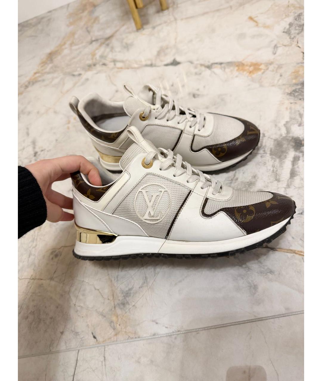 LOUIS VUITTON Белые кроссовки, фото 5