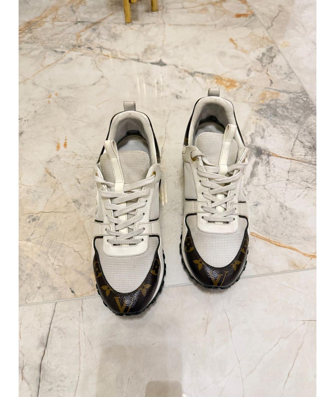 LOUIS VUITTON Белые кроссовки, фото 6