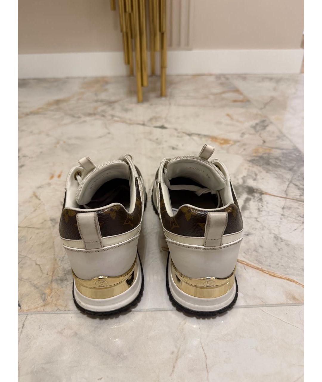 LOUIS VUITTON Белые кроссовки, фото 4