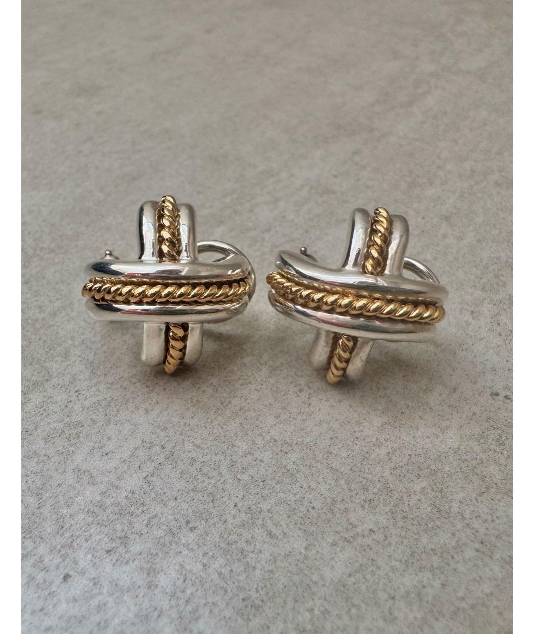 TIFFANY&CO Золотые серьги из желтого золота, фото 6