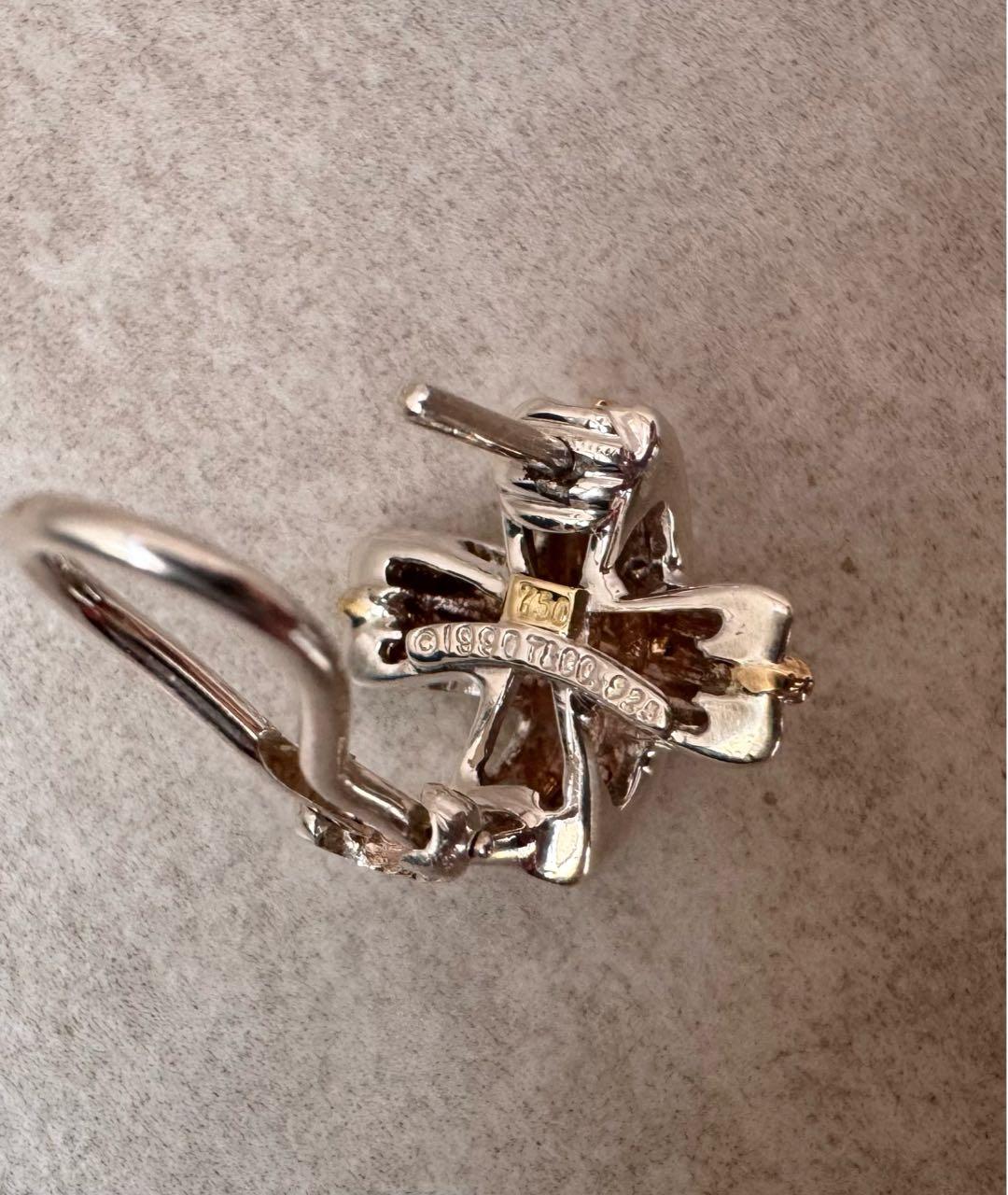 TIFFANY&CO Золотые серьги из желтого золота, фото 3