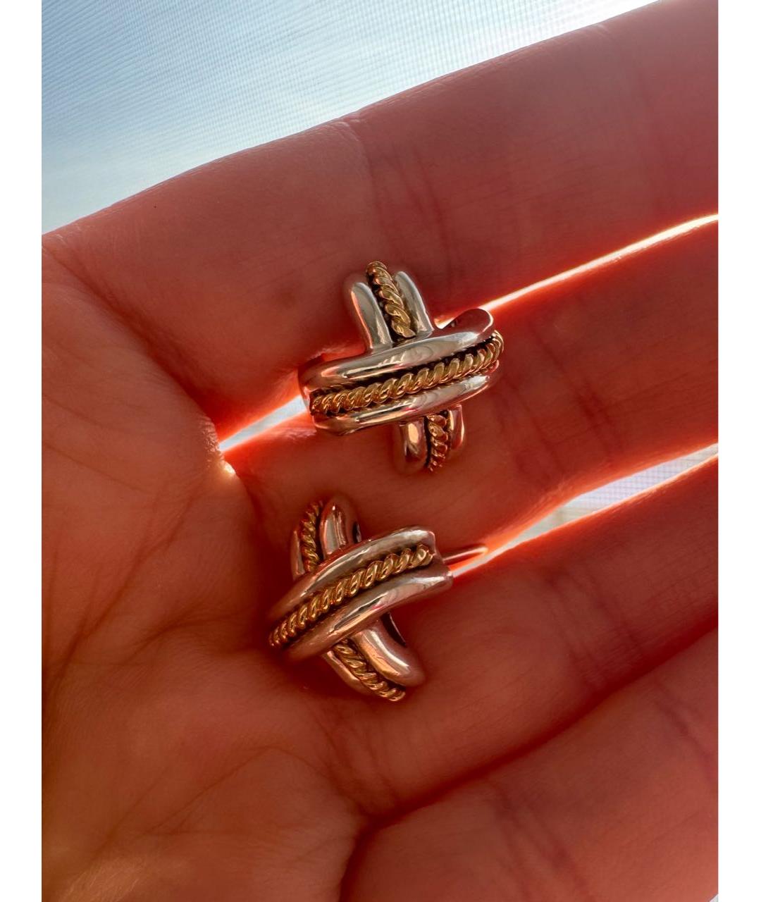 TIFFANY&CO Золотые серьги из желтого золота, фото 2