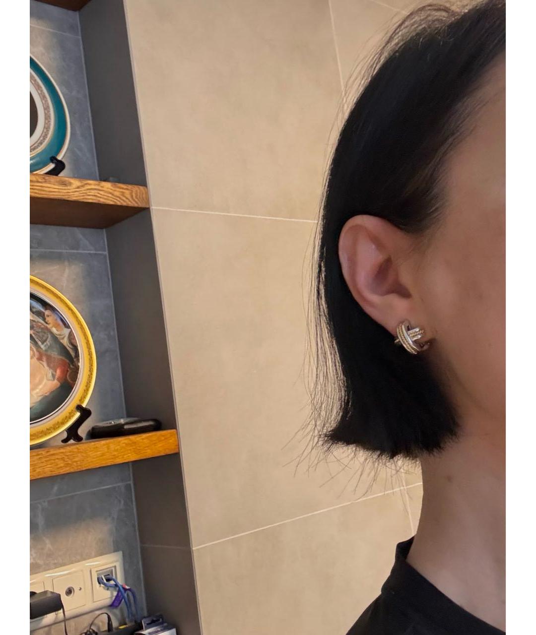 TIFFANY&CO Золотые серьги из желтого золота, фото 5