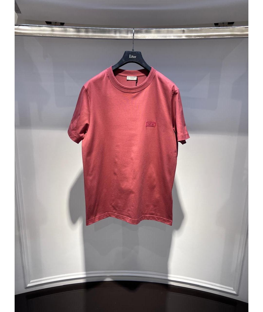 CHRISTIAN DIOR Хлопковая футболка, фото 2