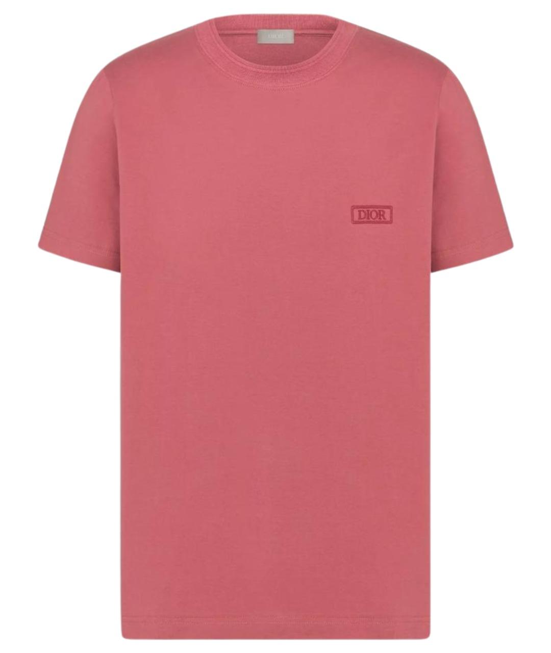 CHRISTIAN DIOR Хлопковая футболка, фото 1