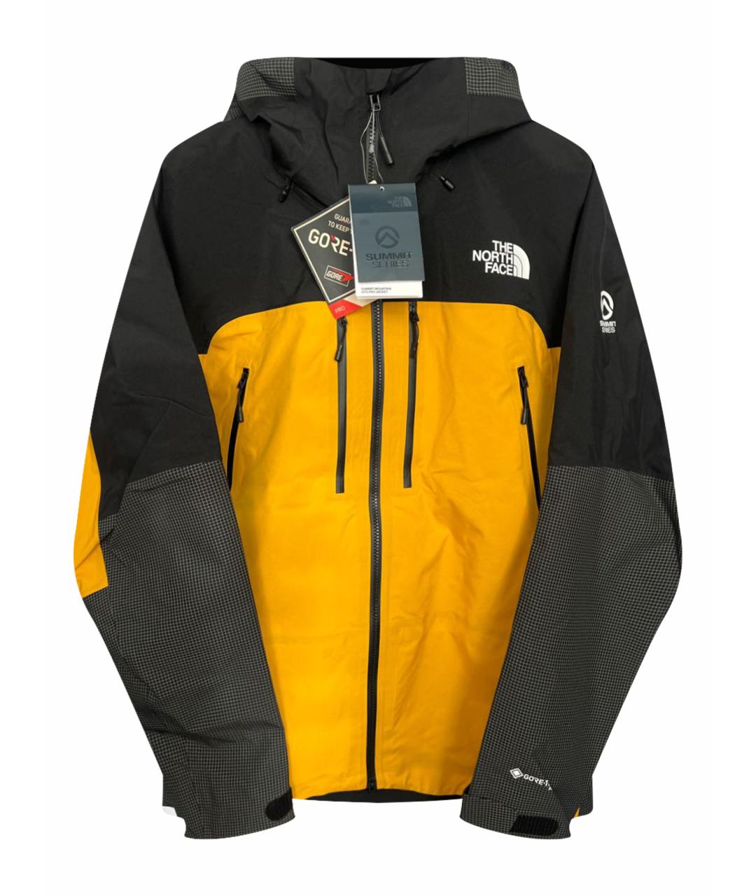 THE NORTH FACE Желтая полиамидовая спортивная куртка, фото 1