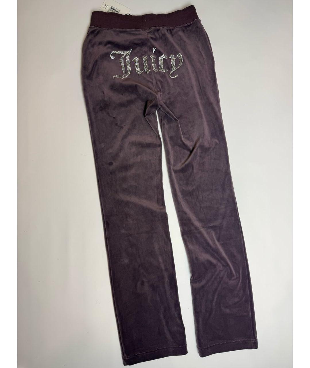 JUICY COUTURE Фиолетовый полиэстеровый костюм с брюками, фото 8