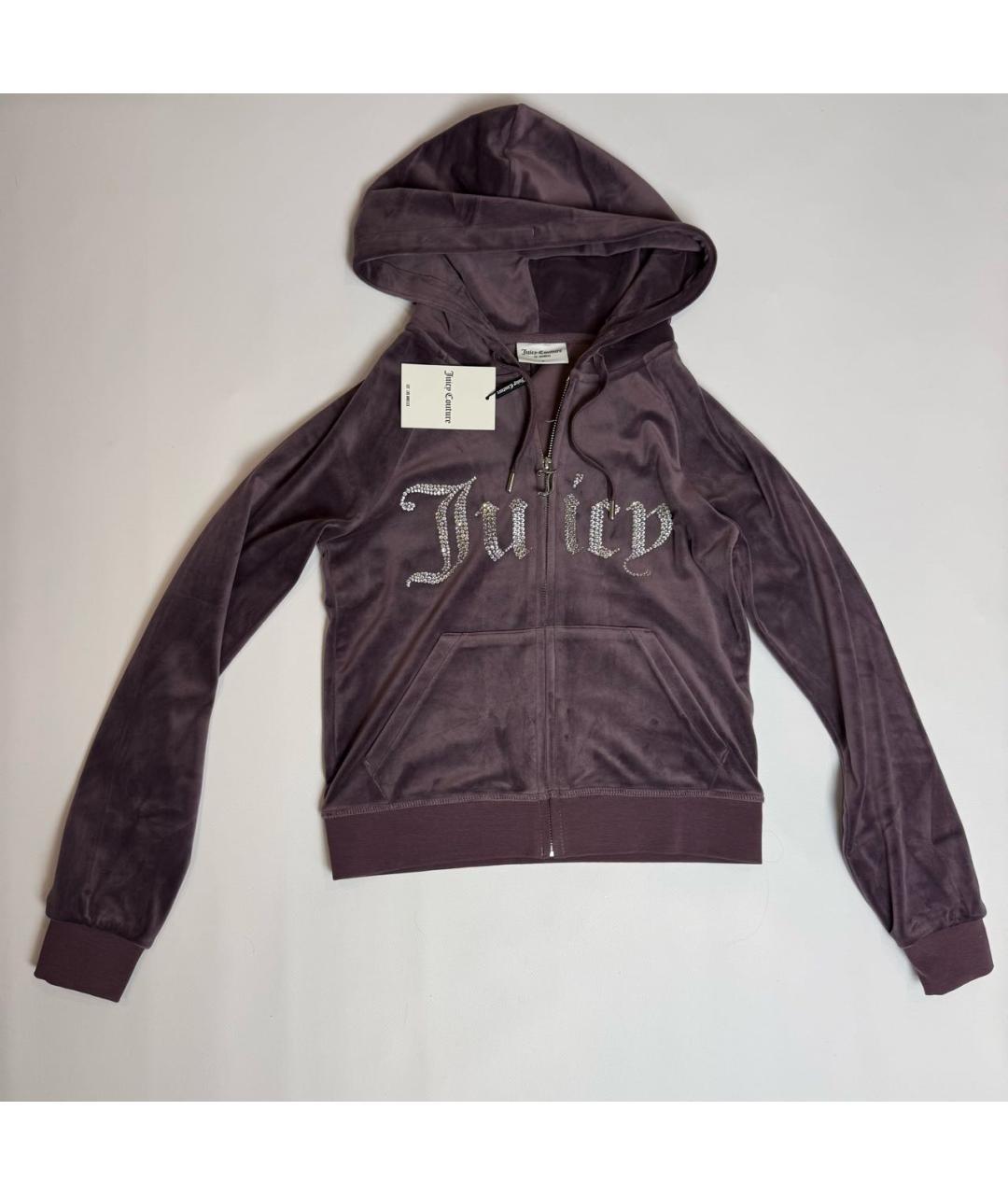 JUICY COUTURE Фиолетовый полиэстеровый костюм с брюками, фото 2