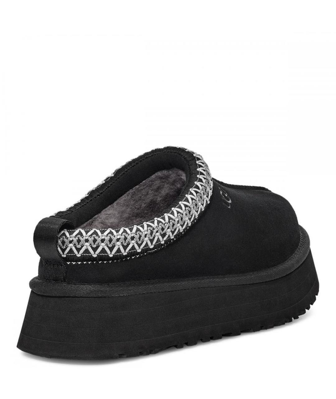 UGG AUSTRALIA Черные замшевые сабо, фото 7