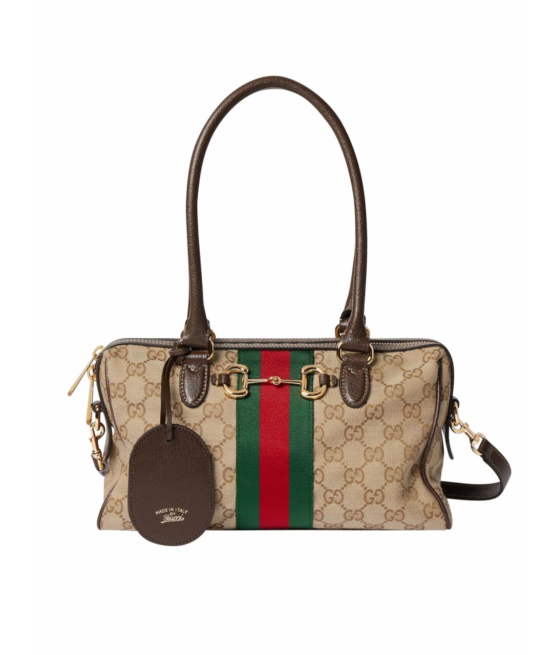 GUCCI Бежевая сумка тоут, фото 1