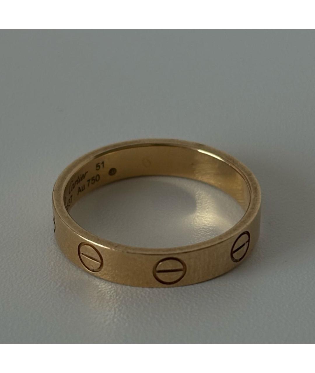 CARTIER Золотое кольцо из желтого золота, фото 3