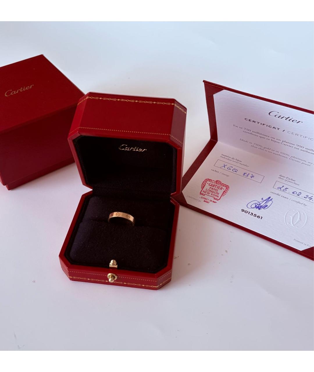 CARTIER Золотое кольцо из желтого золота, фото 6