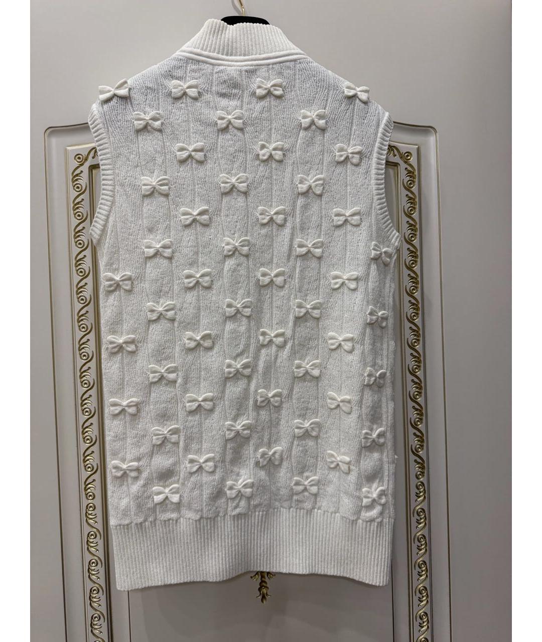 CHANEL Бежевая хлопковая жилетка, фото 2