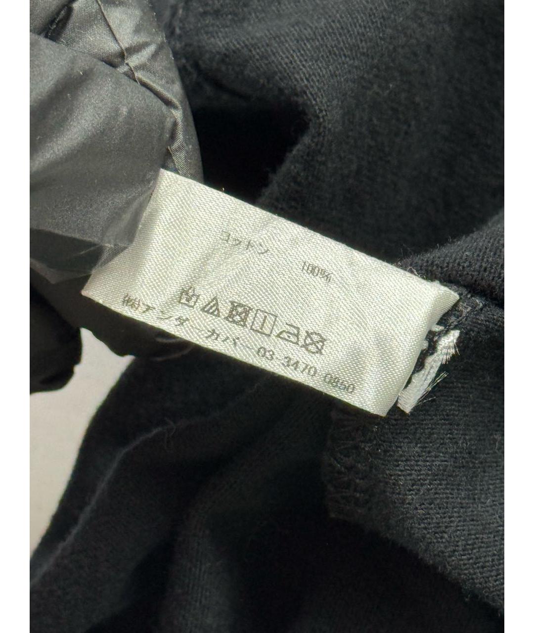 UNDERCOVER Черная хлопковая футболка, фото 8