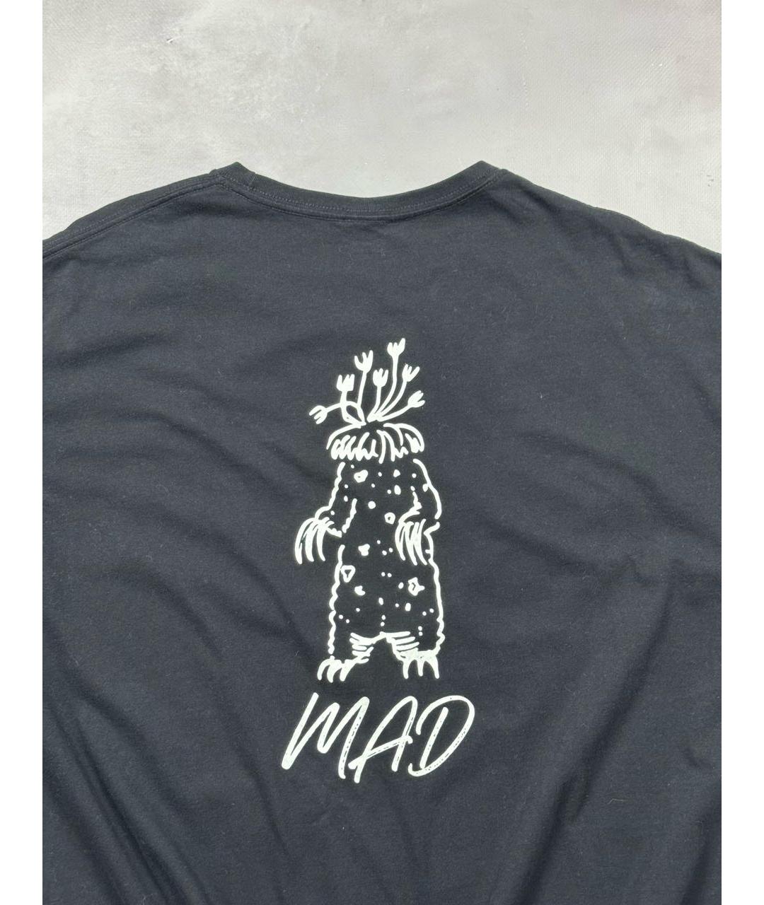 UNDERCOVER Черная хлопковая футболка, фото 4