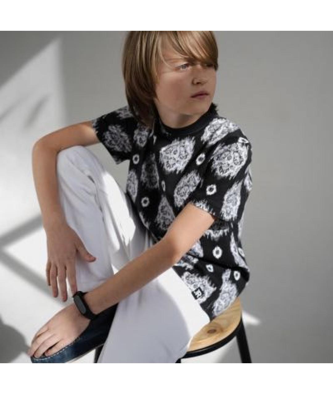 JOHN RICHMOND Белые хлопковые детские джинсы, фото 6