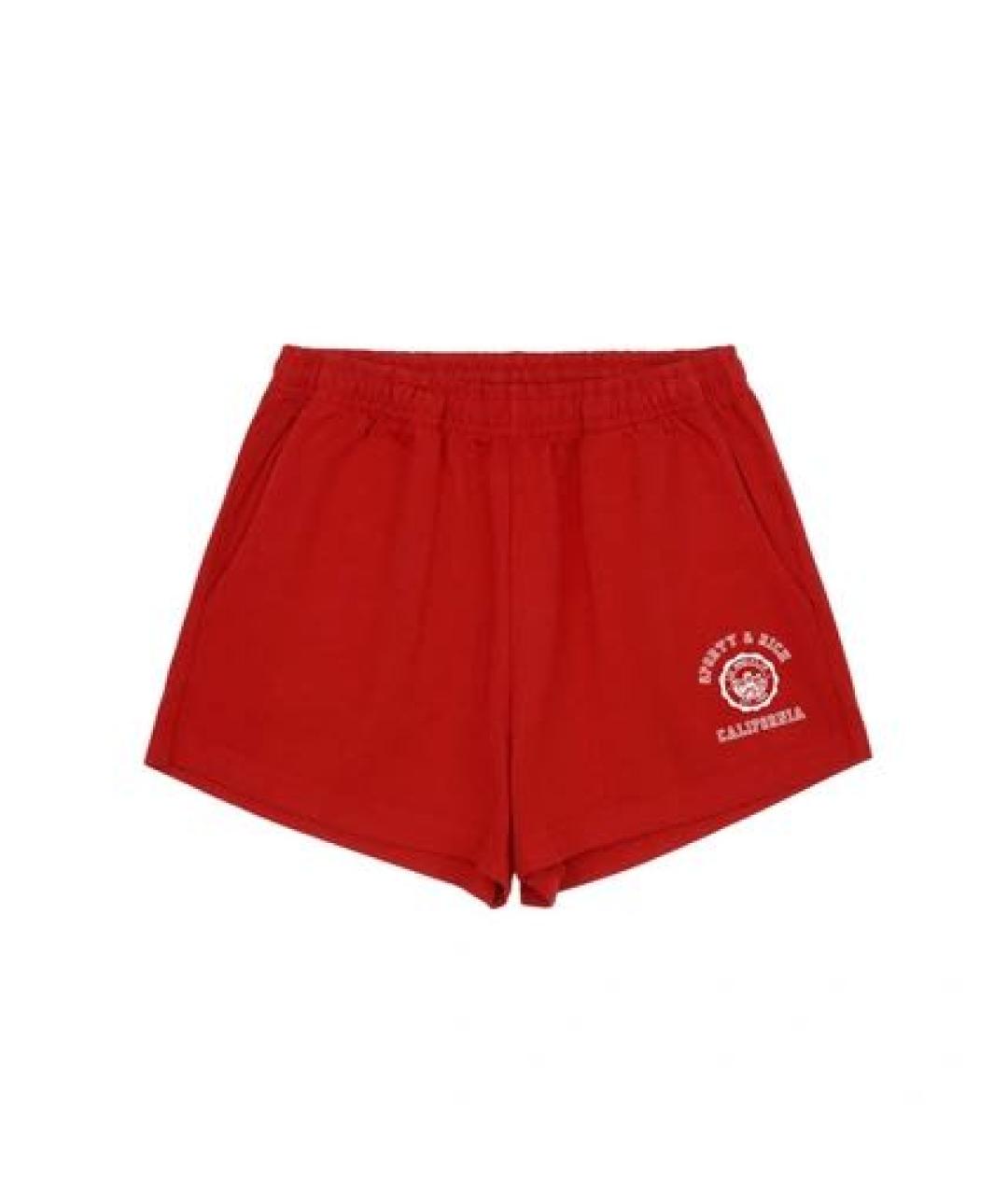 SPORTY AND RICH Красный хлопковый спортивные костюмы, фото 7