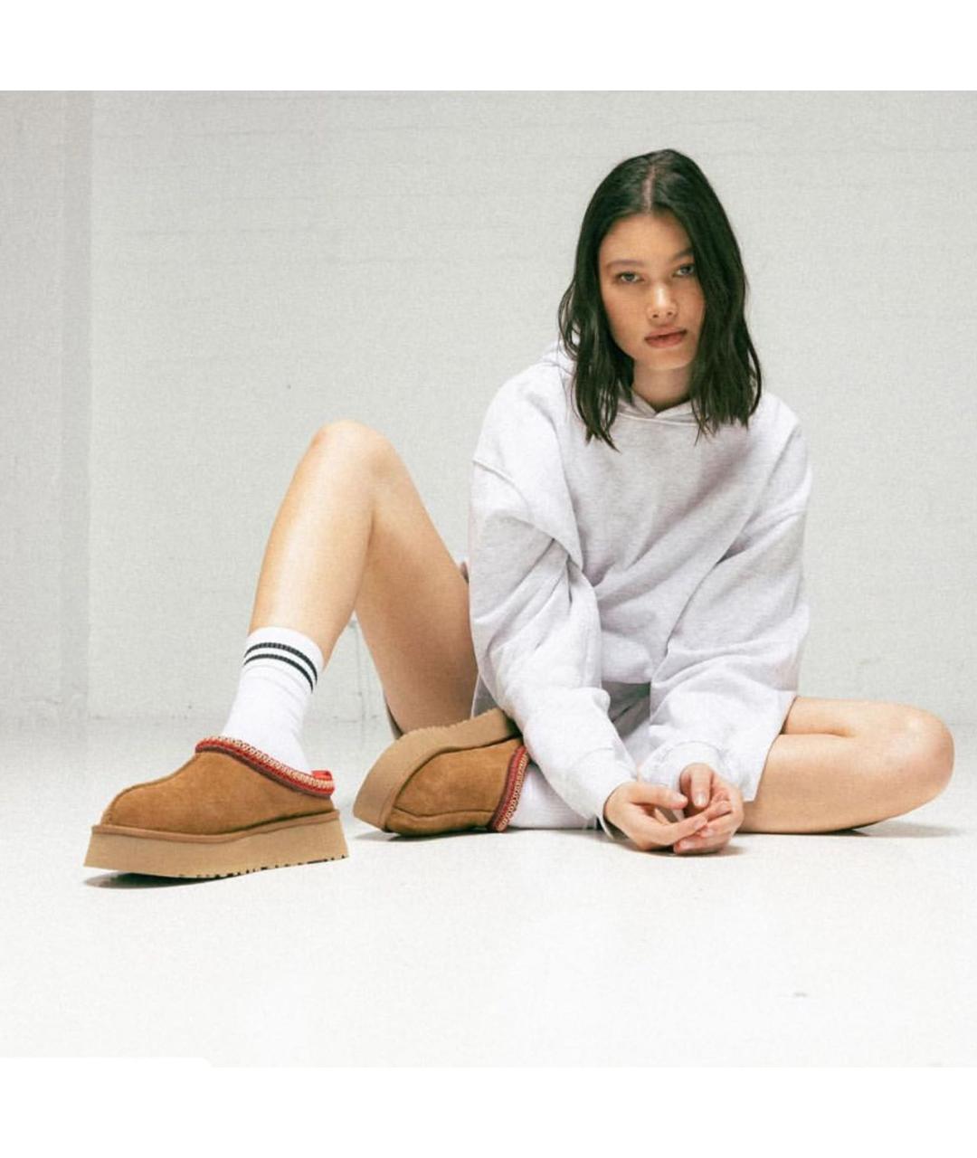 UGG AUSTRALIA Замшевые сабо, фото 2