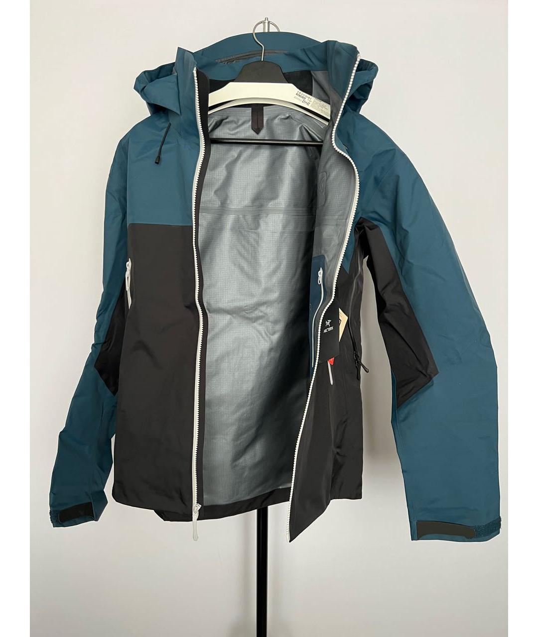 ARCTERYX Темно-синяя полиамидовая спортивная куртка, фото 5