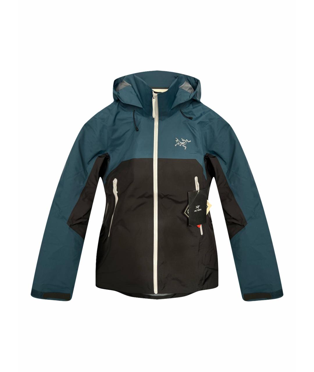 ARCTERYX Темно-синяя полиамидовая спортивная куртка, фото 1