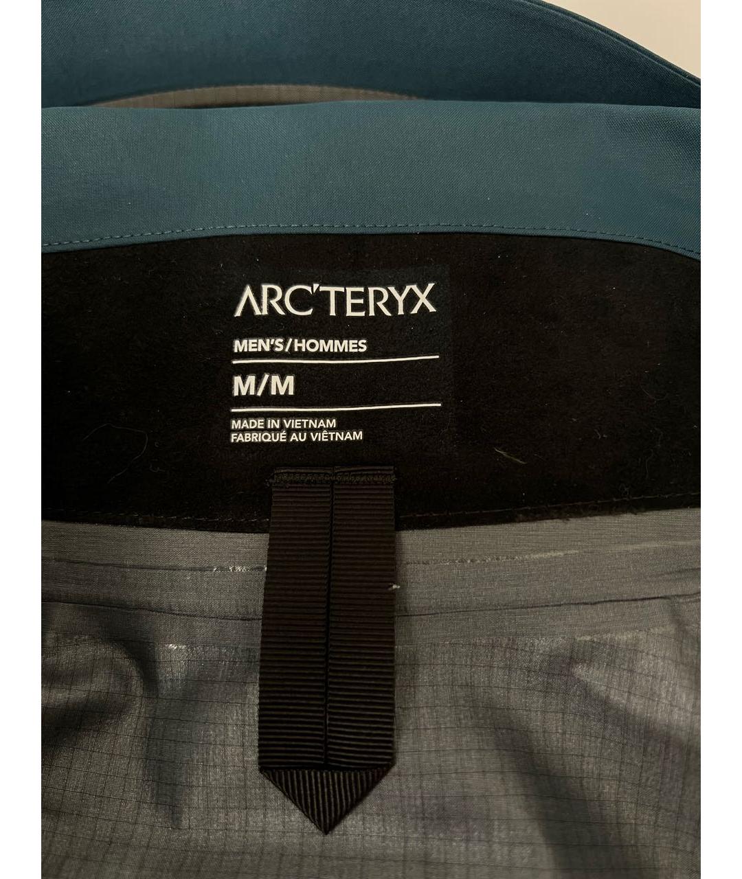 ARCTERYX Темно-синяя полиамидовая спортивная куртка, фото 7