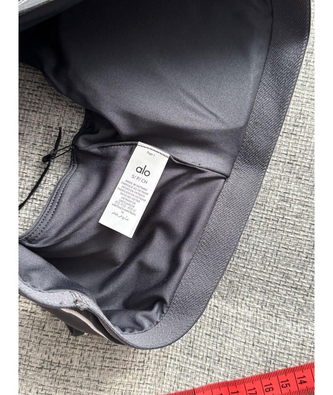 ALO YOGA Черный полиэстеровый спортивные костюмы, фото 5