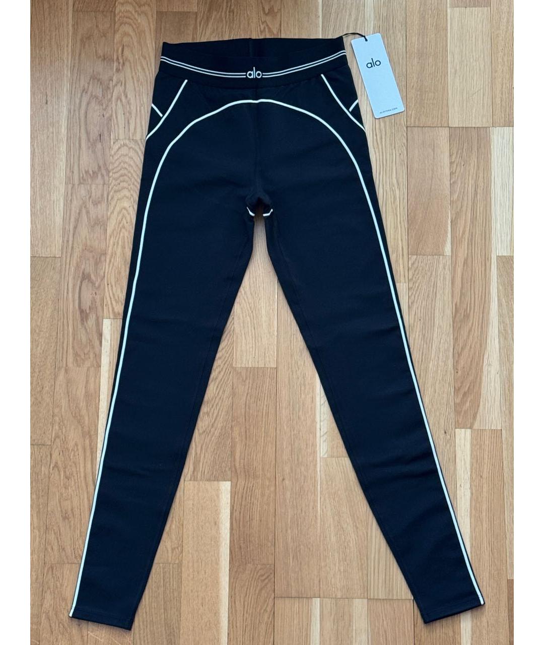 ALO YOGA Черный полиэстеровый спортивные костюмы, фото 2