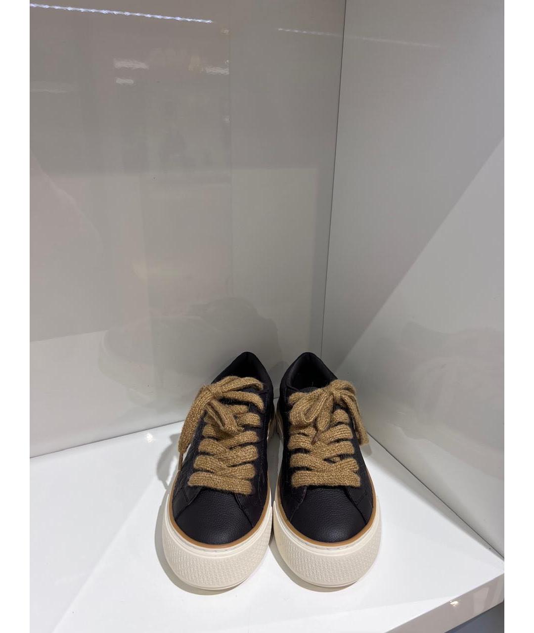 CHRISTIAN DIOR Кожаные низкие кроссовки / кеды, фото 2