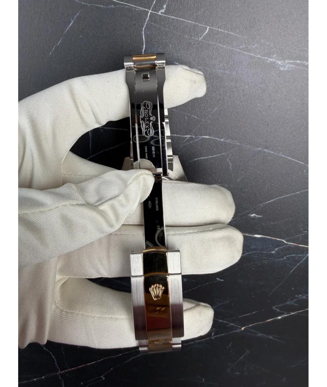 ROLEX Серые металлические часы, фото 7