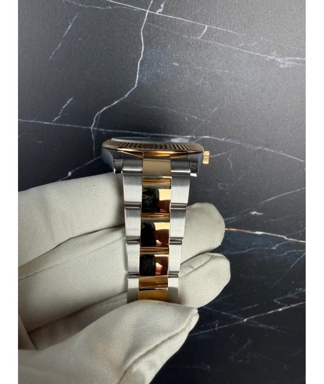 ROLEX Серые металлические часы, фото 5