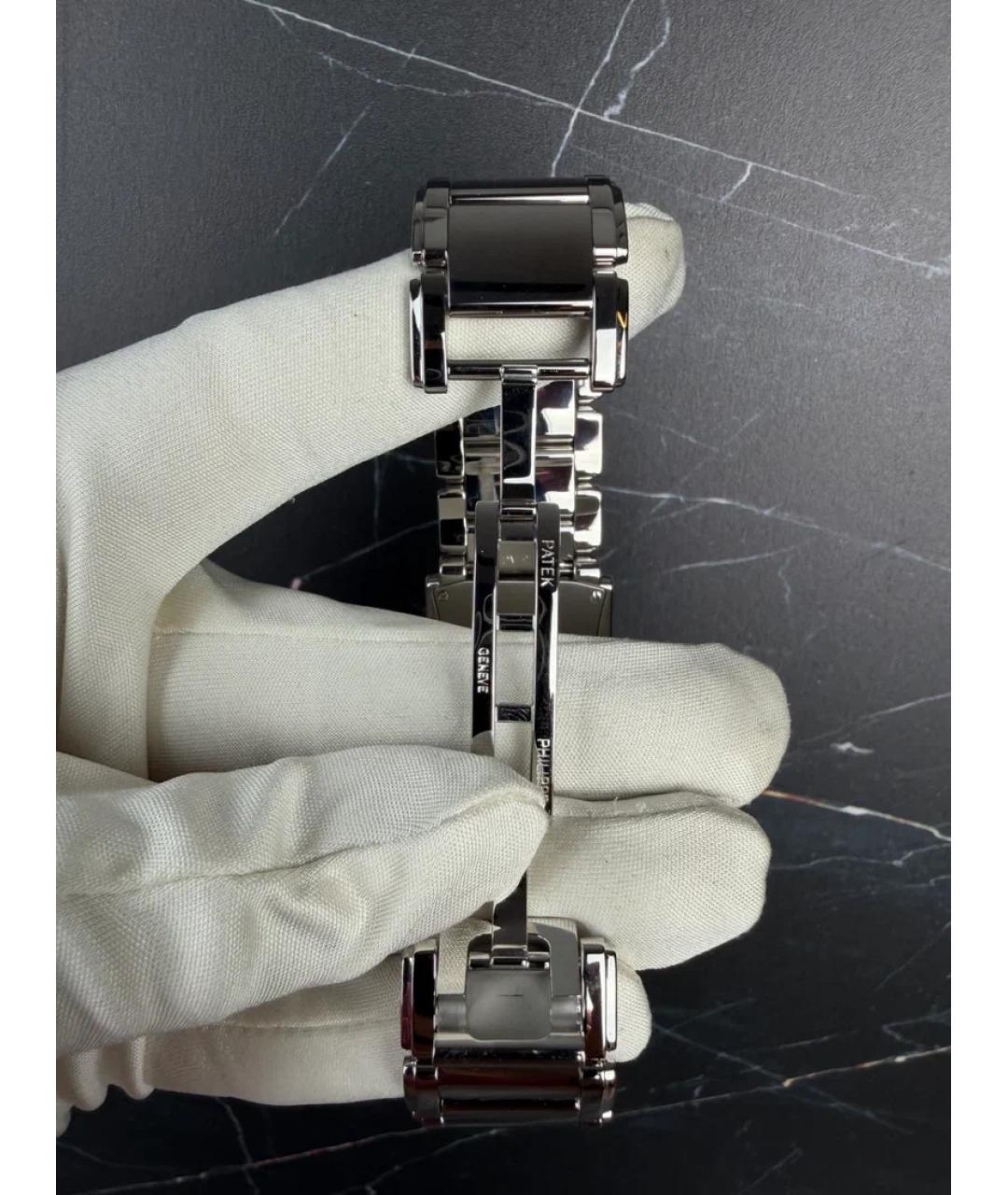 PATEK PHILIPPE Белые металлические часы, фото 6