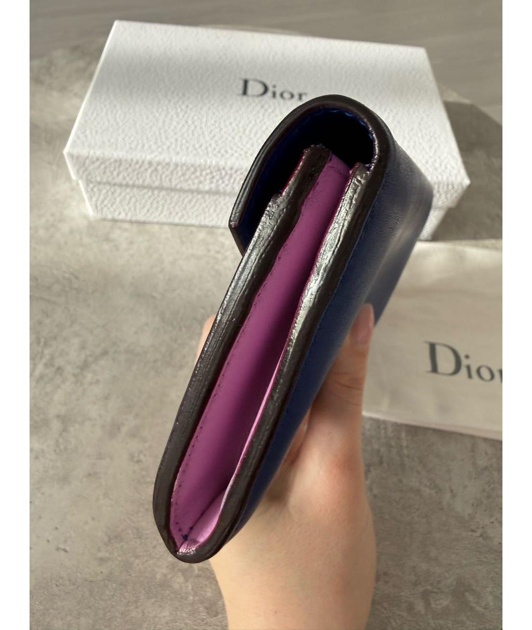 CHRISTIAN DIOR Мульти кожаный кошелек, фото 7