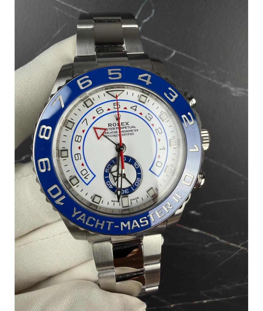 ROLEX Белые металлические часы, фото 2