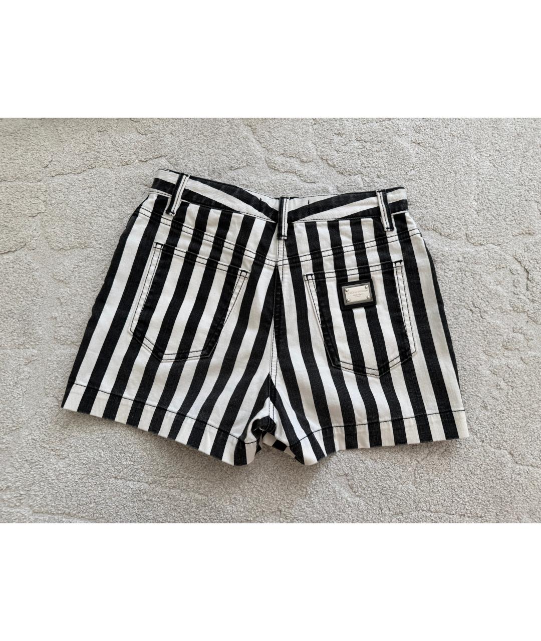 DOLCE&GABBANA Белые деним шорты, фото 2