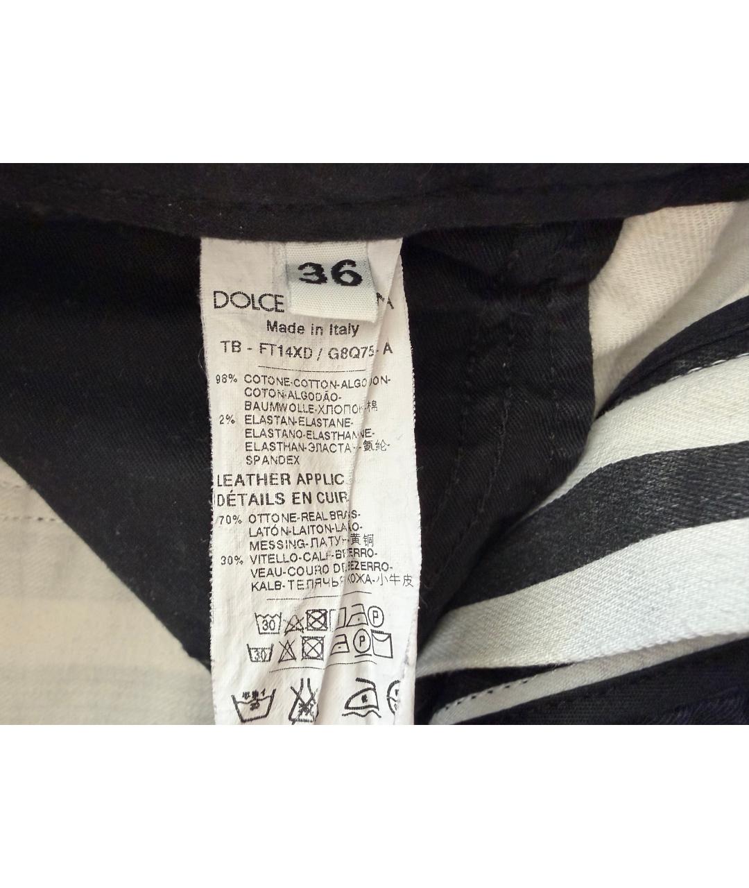 DOLCE&GABBANA Белые деним шорты, фото 4