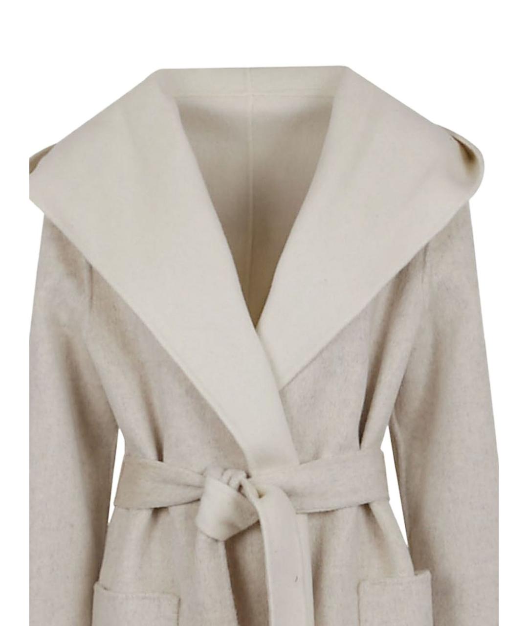 P.A.R.O.S.H. Серое шерстяное пальто, фото 3