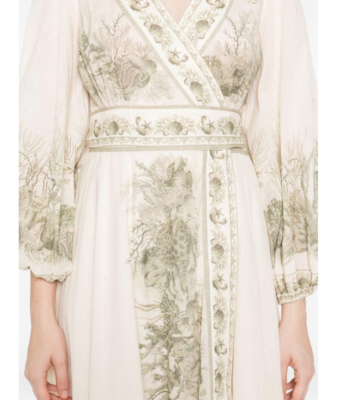 ZIMMERMANN Мульти хлопковое повседневное платье, фото 2