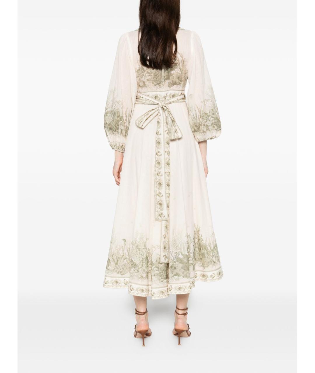 ZIMMERMANN Мульти хлопковое повседневное платье, фото 3