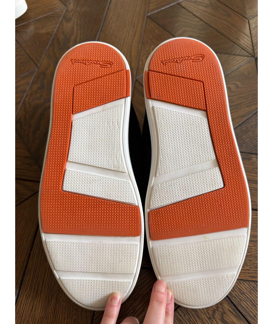 SANTONI Темно-синие замшевые лоферы, фото 6