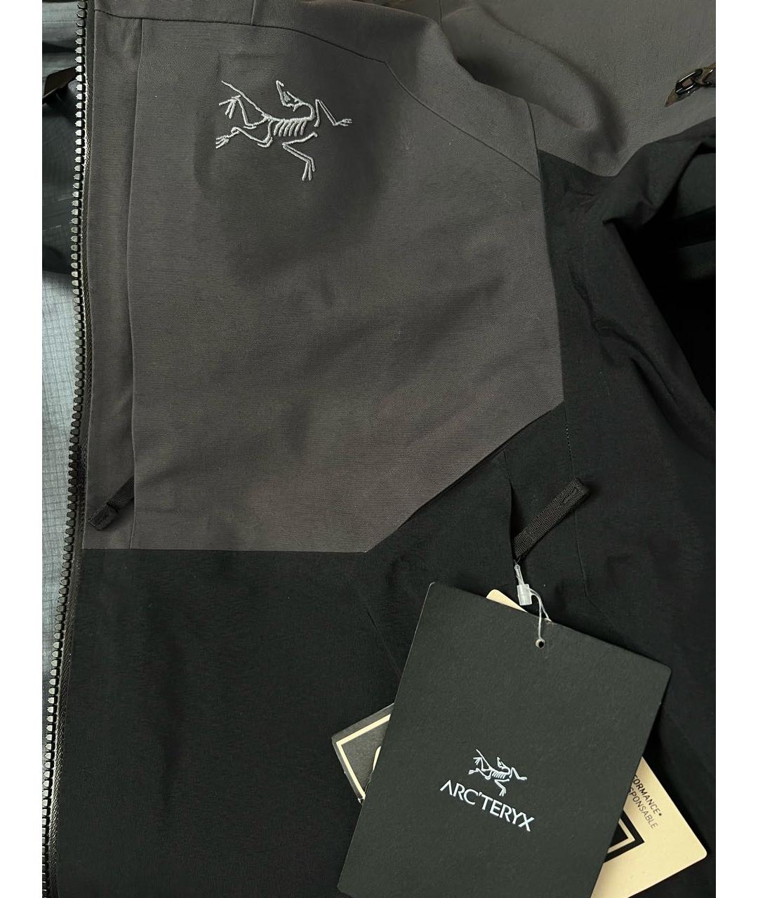 ARCTERYX Черная полиамидовая спортивная куртка, фото 5